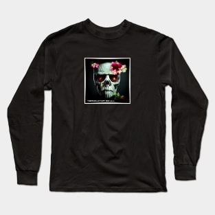 terminator skull Long Sleeve T-Shirt